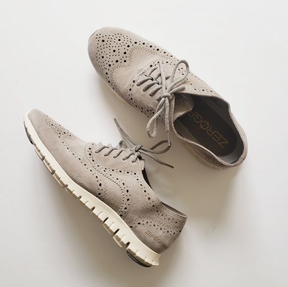 Cole Haan Shoes - Cole Haan Zerogrand Wingrip Oxford Suede Shoes